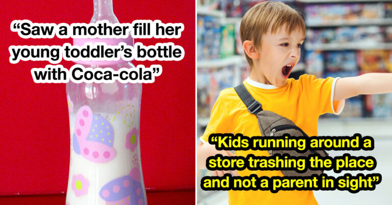 Viral Thread Has People Sharing What Screams “Trashy Parents” To Them (30 Posts)