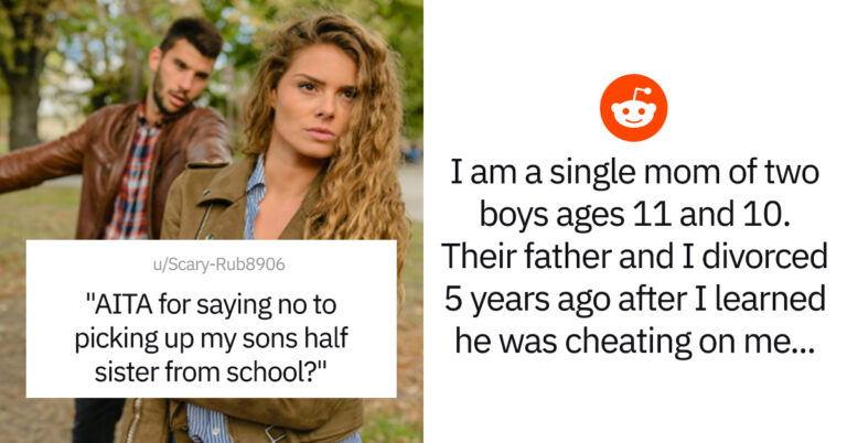 Woman Asks If She’s In The Wrong For Not Picking Up Her Cheating Ex-Husband’s Child From School