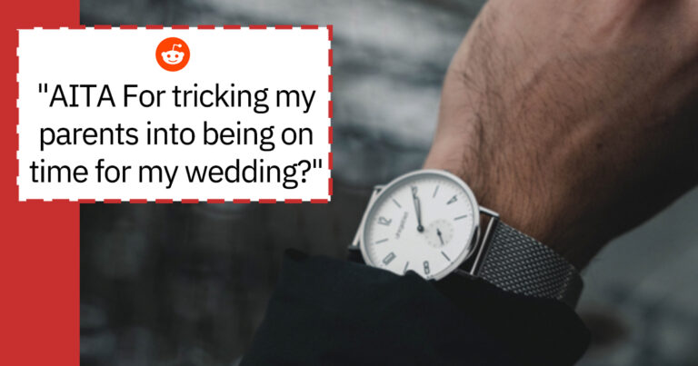 Man Tricks His Parents Into Being On Time To His Wedding