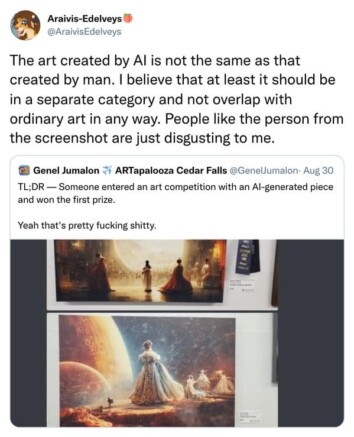 AI-Generated Art Wins State Fair Competition, Leaving Humans Upset