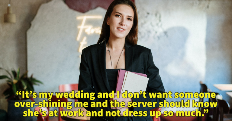 Bride Kicks Server Out Of Wedding For Wearing Too Much Eyeliner, Asks ‘AITA’