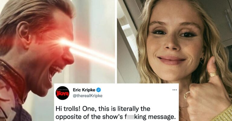 ‘The Boys’ Showrunner Shuts Down Misogynist “Fans” Trolling Lead Actress