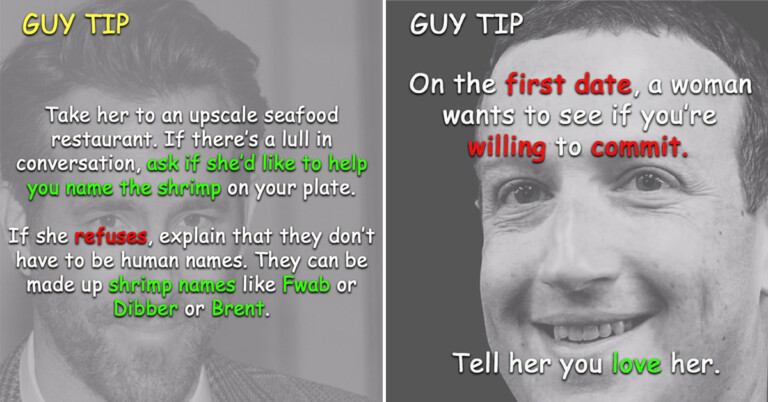 The “Cosmo 4 Guys” Twitter Account Shares Hilarious Dating Tips For Guys (20 Tweets)