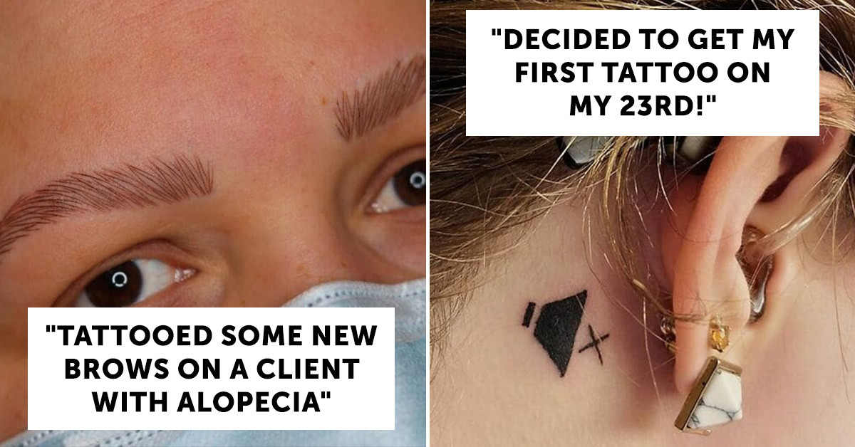 Tattoo Artists Are Sharing Creative First Tattoo Ideas They've Done (25 Pics )