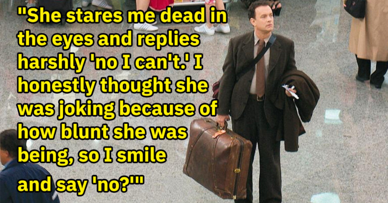 Guy Confused After Stranger At Airport Refuse To Watch His Bags While He Went To The Bathroom