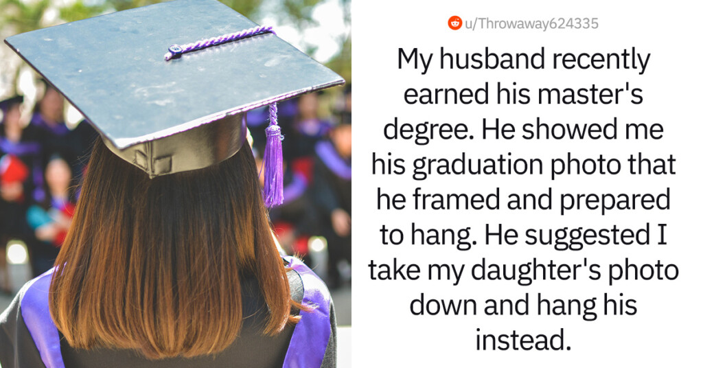 Woman Refuses To Take Down Daughter's Graduation Photo And Replace It(01)