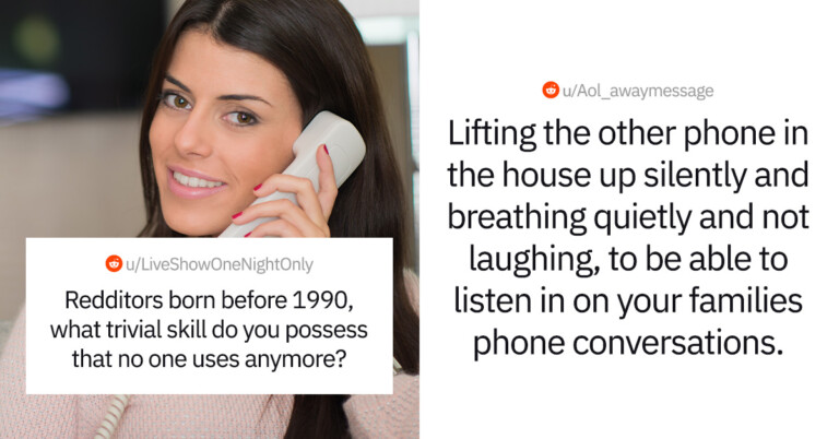 People Born Before 1990 Reveal Trivial Skills They Possess That Are Completely Useless Now (25 Pics)