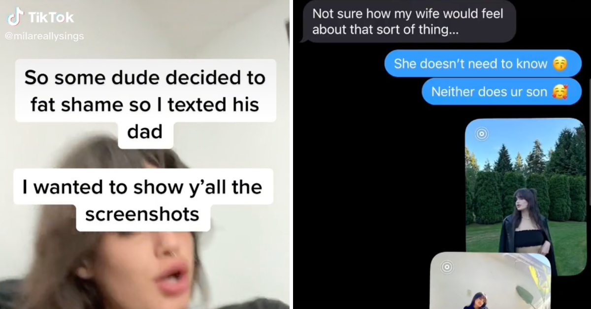 Girl Gets Revenge On Guy Who Fat-Shamed Her By Texting His Dad And ...