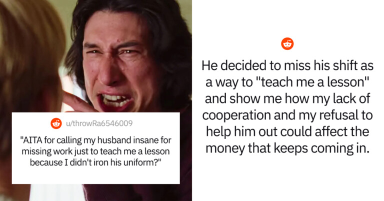 Man Passive-Aggressively Refuses To Go To Work After His Wife Forgets To Iron His Uniform