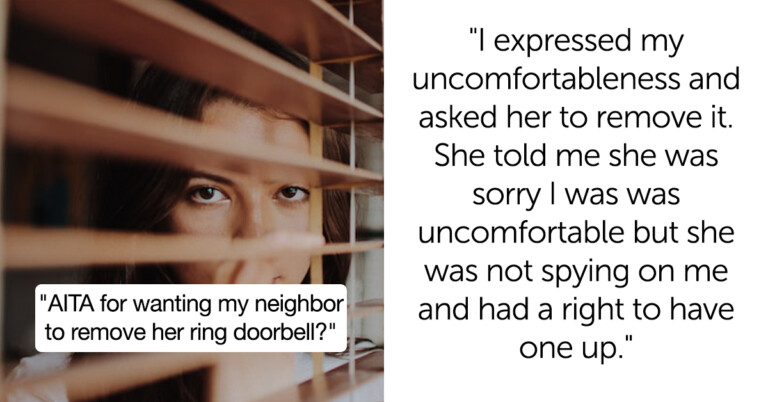 Woman Asks Neighbor To Remove The Doorbell Camera That’s Pointed At Her House, Asks ‘AITA’