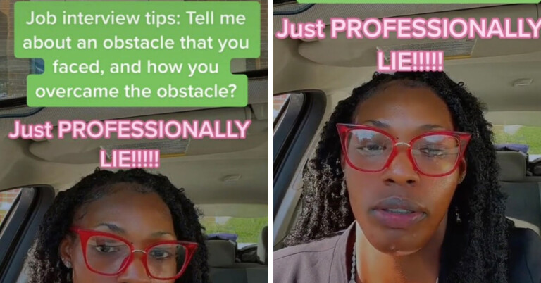 Job Coach Tells People Just To Straight-Up Lie During Interviews In Viral TikTok
