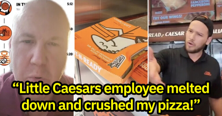 Customer Complains Via TikTok After Little Caesars Employee Crushes His Hot-N-Ready Pizza
