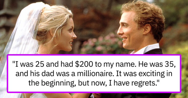 18 People Who Married For Money Reveal How It Actually Worked Out