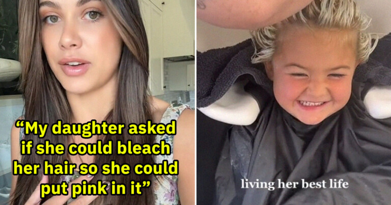 Mother Criticized After Bleaching Young Daughter’s Hair In Viral TikTok