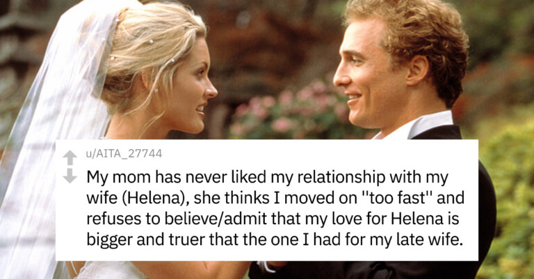 Groom Kicks Mother Out Of Second Wedding Because She Showed Up His Late Wife’s Parents