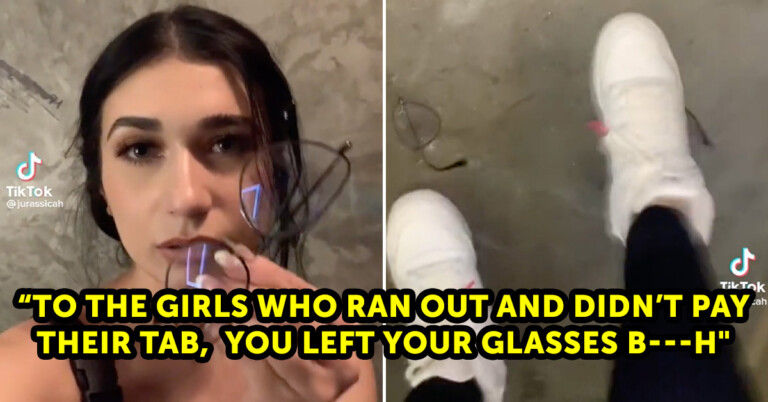 Customer Doesn’t Pay Their Bill, Server Destroys Customer’s Glasses Out Of Rage