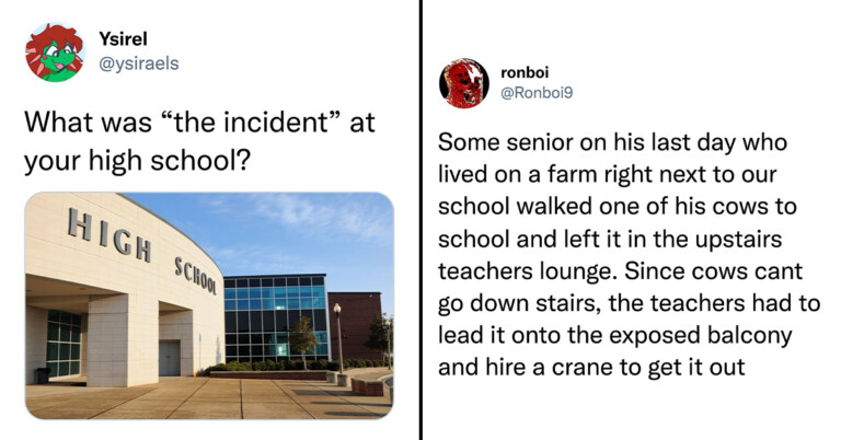 What Was “The Incident” At Your High School? — A Thread