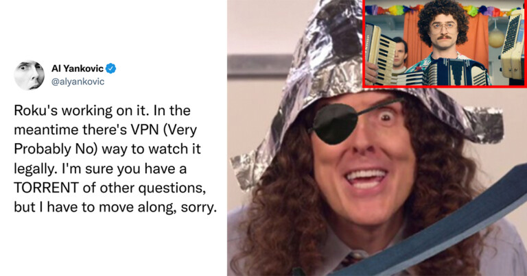 Weird Al Says It’s Cool To Pirate His New Movie Because, Well, He’s Awesome