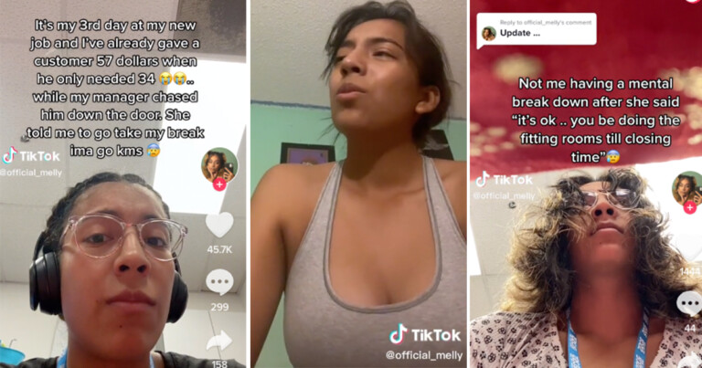 “Not Me Having A Mental Breakdown”— Ross Employee Accidentally Gives Customer Way Too Much Change On Her Third Day Of Work