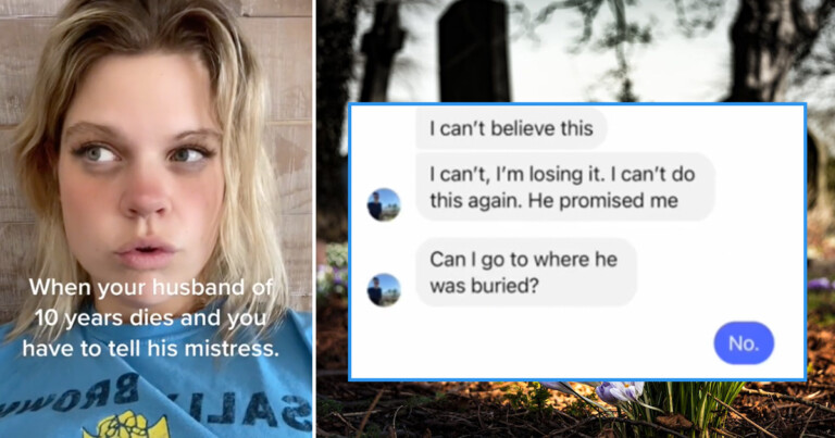 ‘Can I Go To Where He Was Buried?’ — Widow Has To Tell Husband’s Mistress That He’s Dead