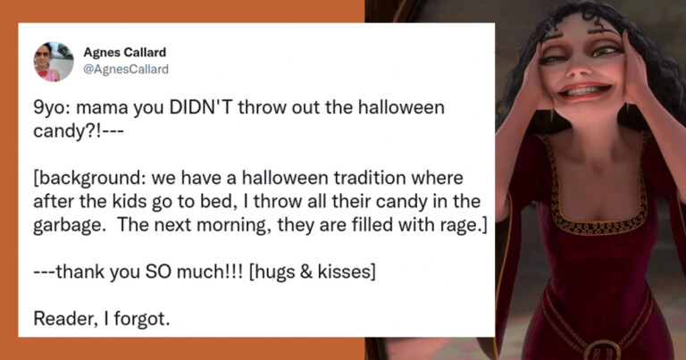 Mother Gets Roasted On Twitter After Boasting About Her “Tradition” Of Throwing Away All Her Kids Halloween Candy
