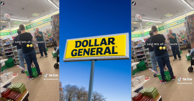 Short-Handed Dollar Tree Manager Gets Into It With Angry Customer