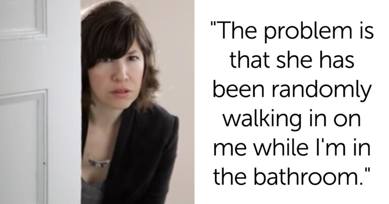 Woman Asks If She’s A Jerk For Posing Weirdly When Her MIL Intrudes On Her In The Bathroom