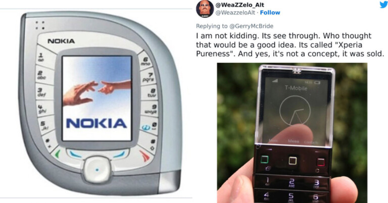 People Are Sharing The Most Bonkers Old Phone Designs And The Early 2000s Were Wild (20 Pics)