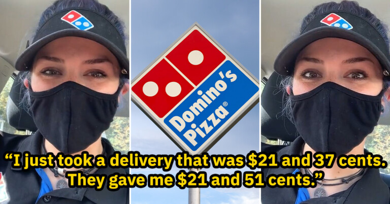 Former Domino’s Delivery Driver Calls Out Customer For Giving Her A 13-Cent Tip