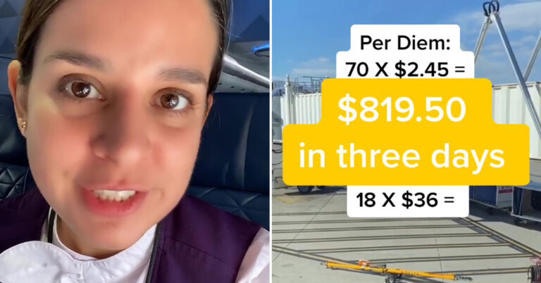 TikToker Reveals “Secrets” About Being A Flight Attendant That Passengers May Not Know