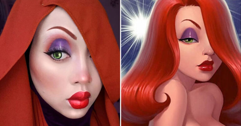 Makeup Artist Uses Her Hijab To Transform Flawlessly Into Any Character She Wants (30 Pics)￼