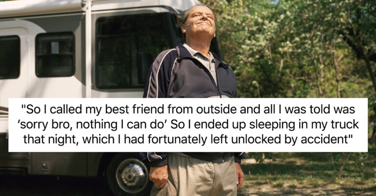 Guy Leaves His Friends Stranded In Another State After They Locked Him Out Of His Own Camper Because “There Wasn’t Enough Room”