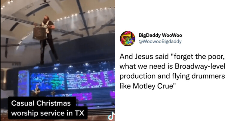 Megachurch’s Over-The-Top Christmas Show Gets Dragged To Hell On Twitter