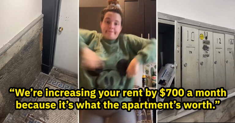 TikToker Mocks Landlord For Increasing Rent Even Though The Apartment Needs Repairs