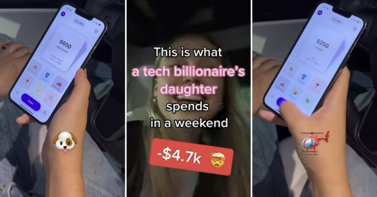 TikToker Reveals ‘What A Tech Billionaire’s Daughter Spends In A Weekend’