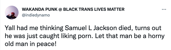 samuel l jackson liked porn twitter