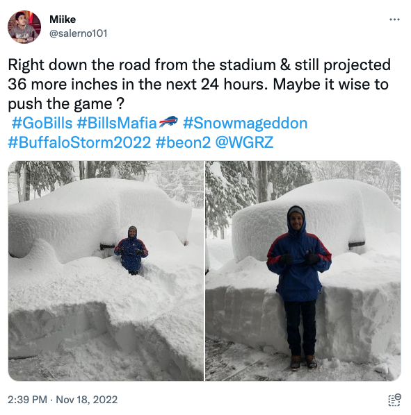 Buffalo Christmas Blizzard