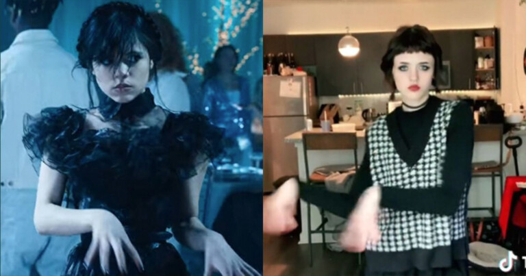 Wednesday Addam’s Spooky Dance Moves Are The Newest Trend On TikTok