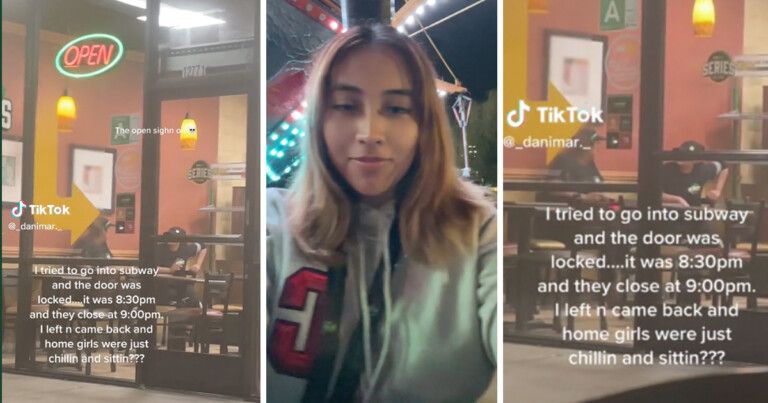 Oh, You Think You DGAF At Work? These Subway Workers Are Chillin’ In A Locked Store 30 Mins Before Closing