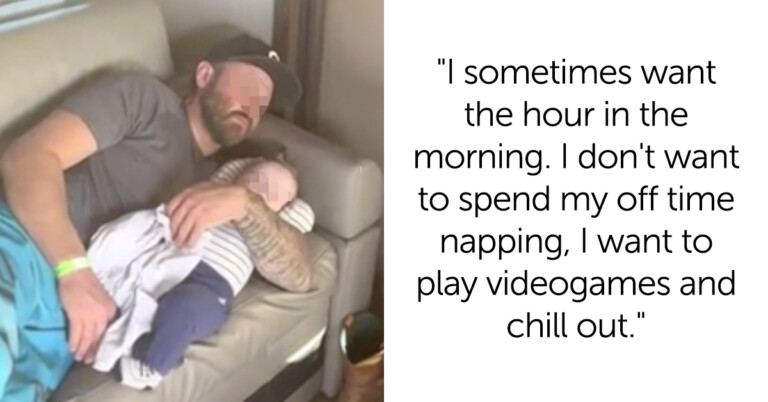 New Dad Asks If He’s A Jerk For Wanting To Play Video Games Instead Of Caring For His Baby On Weekends