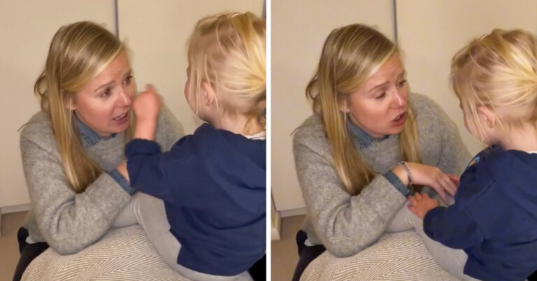Mom’s Video Of Daughter Crying Because She Doesn’t Have Forehead Wrinkles Goes Viral
