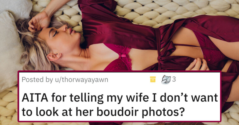 Husband Asks “AITA” He Was Wrong For Telling His Wife He Hates Her Boudoir Photos