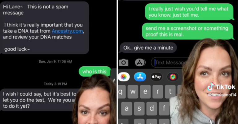 “Changed My Life Forever”—Stranger Sends Mystery Text Telling Woman To Get DNA Tested