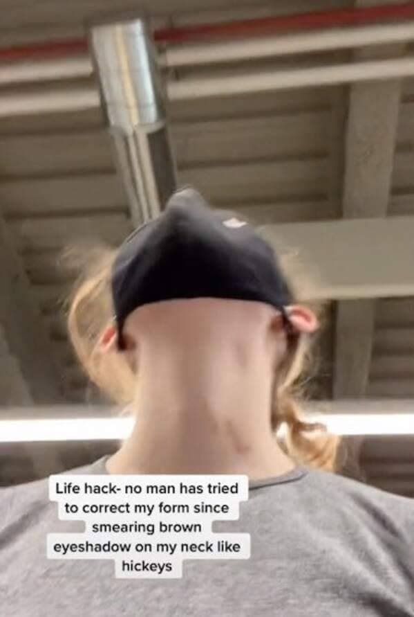 fake hickey gym hack