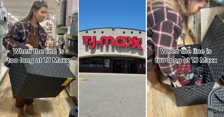‘We absolutely hate when people do this.’ — TJ Maxx Customer Hides Items In Storage Bin Like A Squirrel So She Can Buy Later