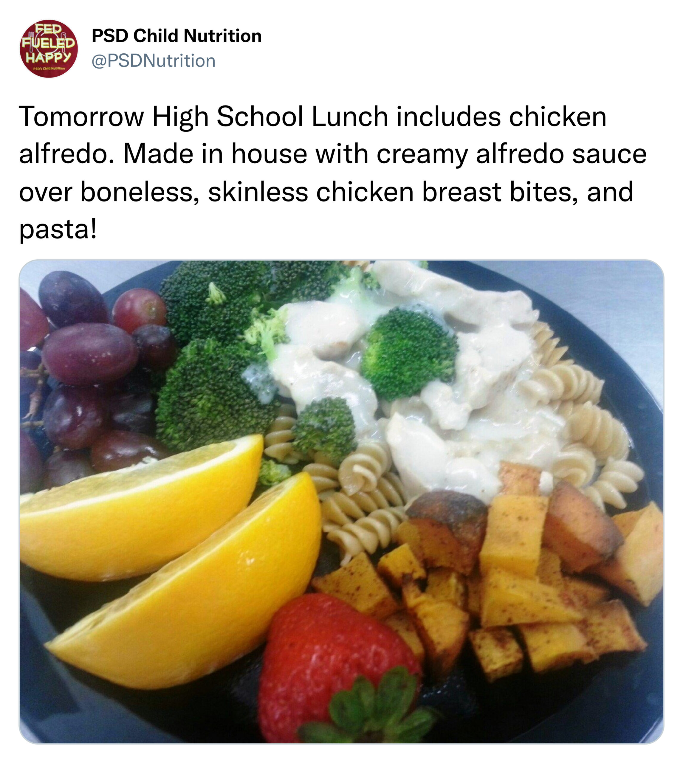 School lunch in California (free) : r/pics