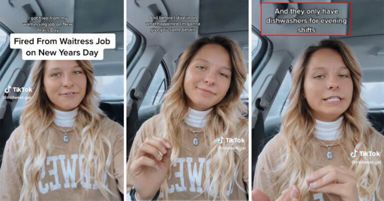 ‘I Don’t Get Paid $16/hr To Do The Dishwasher’s Job’ — Waitress Says She Was Fired On New Year’s Day, Restaurant Gets Lit Up Online