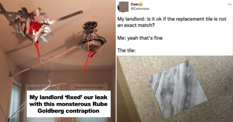 31 Cheap Landlords Who Were Asked To Fix Something, And Can ‘Technically’ Say They Did