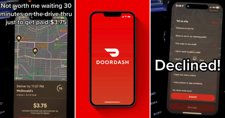 DoorDash Driver Faces Backlash After Calling Customer “Lazy” For Ordering From Nearby McDonald’s