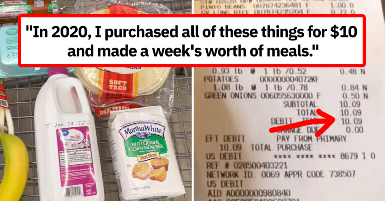 This Woman Compared Simple Grocery Lists From 2020 To 2023 And Yikes